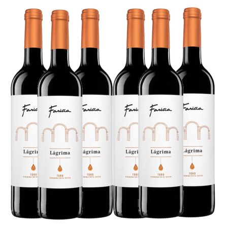 6 botellas vino tinto Fariña Lágrima