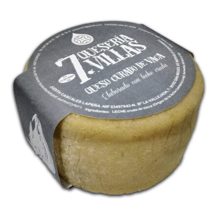 queso curado de vaca 7 villas