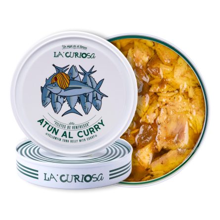 Ventresca de atún con salsa de Curry La Curiosa